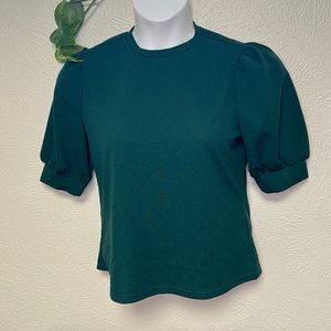 Puff Sleeve Blouse- NWOT